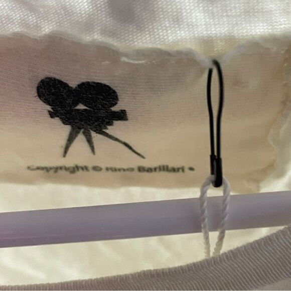 BARILLARI'S STORY Ringo Star Barbara Bach T-Shirt short Sleeve Made Italy RARE M - Picture 4 of 6